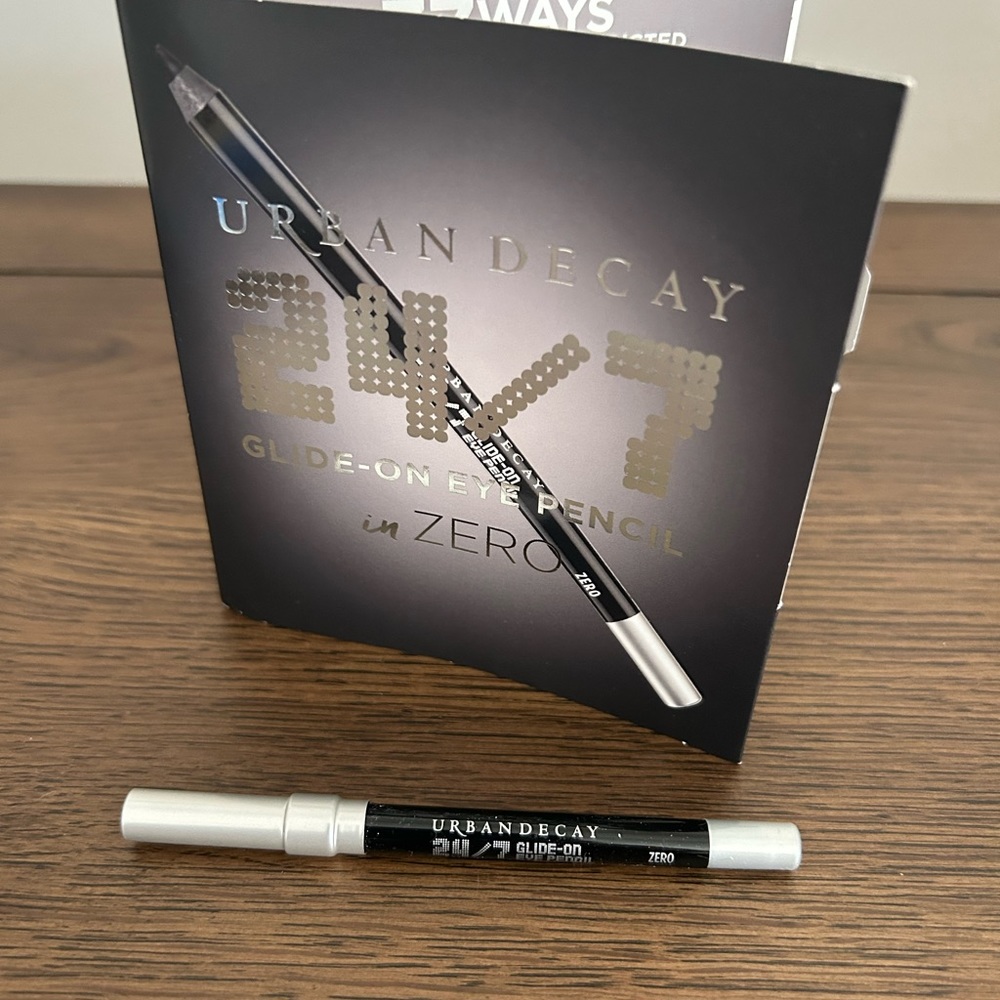 Urban decay 24/7 glide on eye pencil in color zero (black)